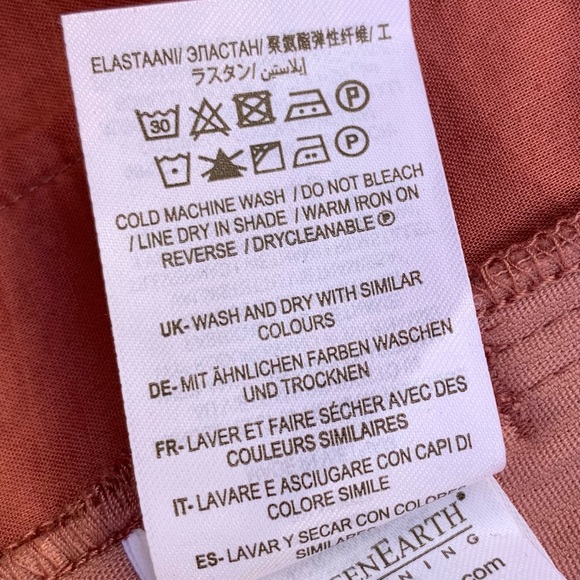 Boden Shacket Jacket Womens 6 Corduroy Pink Long Sleeve Button Wide Wale Shirt - Picture 15 of 16